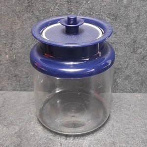 Tupperware Panorama 0,5 L Kaffeedose Blau Klare Sache Vintage Dose Küche  - Picture 1 of 8