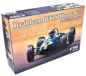 Ebbro 1/20 Brabham BT18 Honda F-2 1966 Champion Plastik Modellauto F1 Bausatz - Bild 1 von 5
