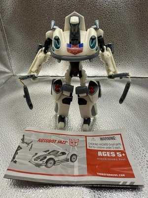 Transformers Animated Autobot Jazz Deluxe Class (2008) 100% Complete w/Manual - Image 1 of 4