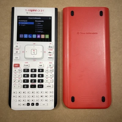 Texas Instruments TI-Nspire CX II-T Digital Graphing Calculator White - Image 1 of 4