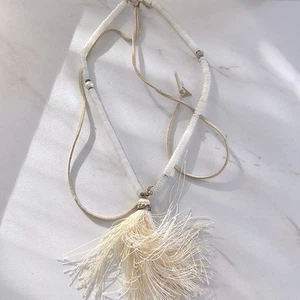 Serefina beaded tassel rope necklace - Picture 1 of 4