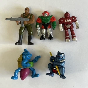 Army Ants Blue Team Sneaky PVC Vintage Figure soma sonic power rangers lot Frog - Foto 1 di 10
