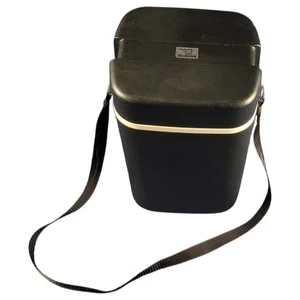 Fiambrera de picnic Zojirushi Bento de colección LPE-20 10-2 negra con correa hecha en Japón - Imagen 1 de 7