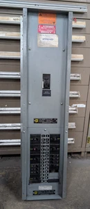 🤪 SQUARE D 225 AMP MAIN BREAKER PANEL INTERIOR 208Y/120 VAC NQOD430M225CU - Picture 1 of 11