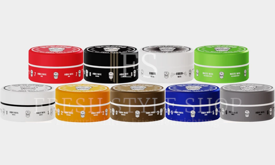 6x BANDIDO Aqua Haarwachs Hair Wax 150ml ( Alle Sorten - Sorte Auswählbar ) - Bild 1 von 2