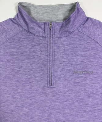 Peter Millar Coroa Masculina 1/4 Zíper Tamanho Grande Querencia Golfe Toque Natural Elástico - Imagem 1 de 4