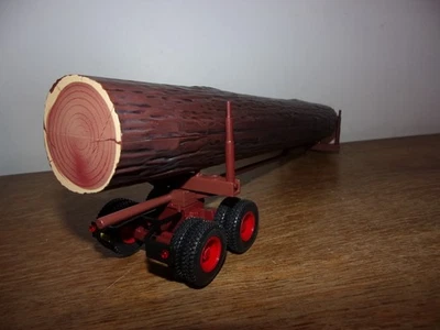1/43 semi remorque wood transport bois grumier camion Truck trailer Ixo Altaya - Photo 1/4