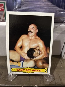 1985 Titan Sports - Iron Sheik - Cant Get Away #51 - WWF WWE Wrestling Card NM - Picture 1 of 6