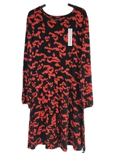 Roman Aztec Print Stretch Tea Dress / Women Dress / Casual Dress / Size 14 - Picture 1 of 7