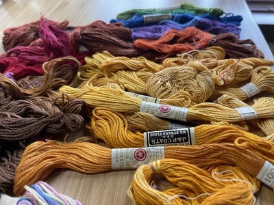 Lot 30+ Vintage Embroidery Floss – DMC, J&P Coats, A.T. Co, Lily, Star – Mixed - image 1 of 4