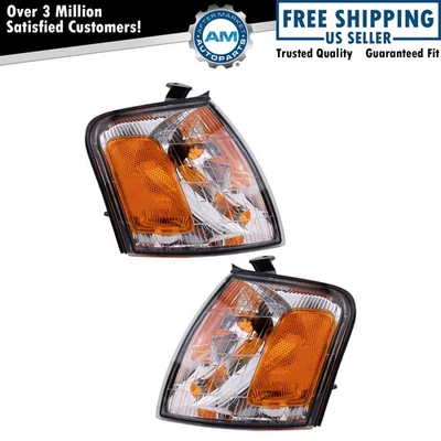 Corner Marker Light Set Fits 1998-1999 Toyota Avalon TO2520153 TO2521153 - Image 1 of 4