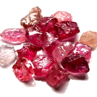 28.64Ct.Natural Gemstone Ruby Rough Pinkish Red&Pink&Orange Pink Mine Mozambique - Image 1 of 4