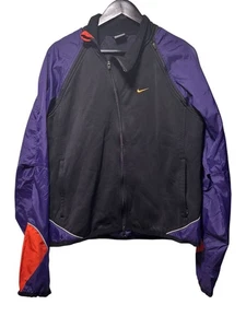 Vintage Y2K Nike ACG Trainingsjacke abnehmbare Ärmel schwarz lila orange Größe M - Bild 1 von 18