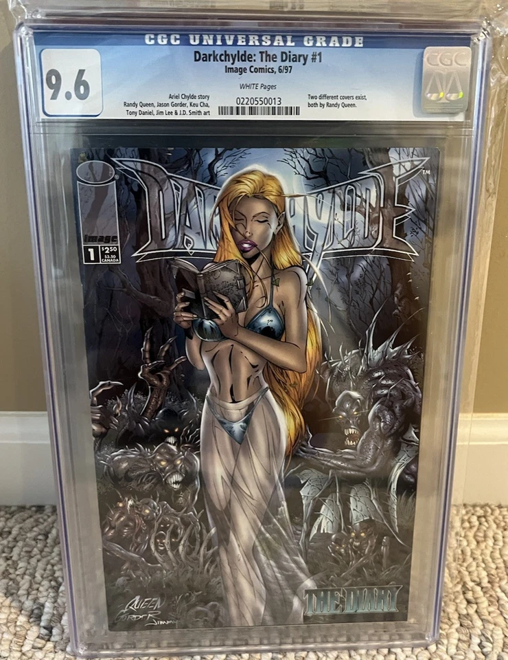 Darkchylde Diary CGC 9.6 Graded White Pages Randy Queen  - Image 1 of 2