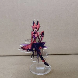 8CM Hazbin Hotel AD Alastor Lucifer Acrylic Stand Figure Desktop Decor - Picture 1 of 12