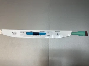 GE Refrigerator Control Membrane Switch only, for WR55X10902, OEM New - Picture 1 of 3