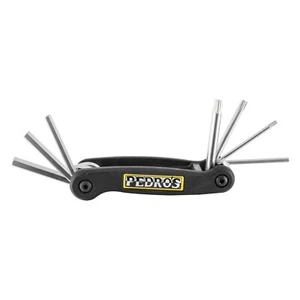 JUEGO DE LLAVES PLEGABLES Pedro's 4-5-6mm Hexagonales con Torx - Imagen 1 de 1