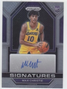 2022-23 Prizm MAX CHRISTIE RC AUTO SIGNATURES LAKERS MAVERICKS - Picture 1 of 1