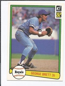1982 DONRUSS GEORGE BRETT (Royals)