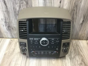 08 09 10 11 12 Nissan Pathfinder tablero central control de clima radio bisel 08-12 - Imagen 1 de 9