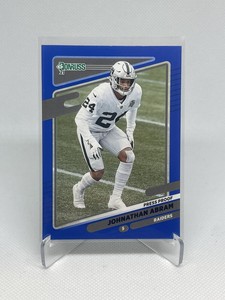 2021 Donruss Football Jonathan Abram Blue Press Proof #89