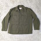 FILSON Authentic Hunting Jacket Lot 50 Size 46 XL Olive Green Forrest Cruiser