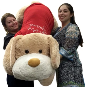 Giant Valentine Stuffed Dog 60 Inch Soft 5 Foot Stuffed Puppy You Are Special - Picture 1 of 12