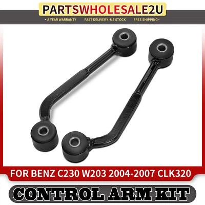 2 件后稳定杆链接适用于梅赛德斯-奔驰 W203 C230 C240 C280 C350 CLK55 AMG — 第 1/4 张图片