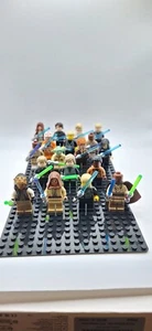 Lego Star Wars Jedi Eeth Koth, Obi-Wan Kenobi, Luke Skywalker, Annakin, Windu - Picture 1 of 16