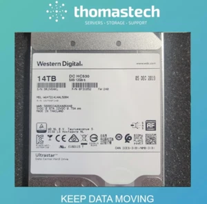 WUH721414AL5204 WESTER DIGITAL DC HC530 14TB 7200rpm 3.5" SAS 12Gbps HDD - Afbeelding 1 van 1