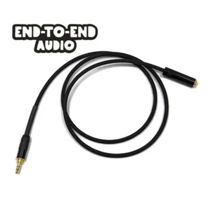 SALE! 3ft- Auxiliary Audio Cable 2.5mm TRS | Mogami Cable | Headphone, Extension - Picture 1 of 6