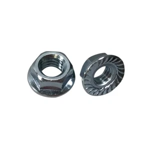 5/16 Zoll x 18 Flansch Kontermutter ZP (10 STCK.) - Bild 1 von 2