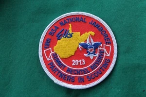SUMMIT BECHTEL RESERVE 2013 JAMBOREE "PARTNERS IN SCOUTING ELKS" PATCH - (X31) - Picture 1 of 2