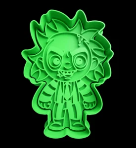 Beetlejuice COOKIE CUTTER it's showtime Ghost with the Most Halloween decor - Picture 1 of 3