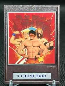 SNK 1993 3 COUNT BOUT SNK Trading Cards Gamest Rare Vintage Made in JAPAN - Picture 1 of 12