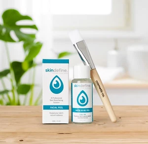 Lactic Acid 20% GEL Skin Peel- SAFE- w/ Kojic for skin brightening! FREE BRUSH  - Bild 1 von 3