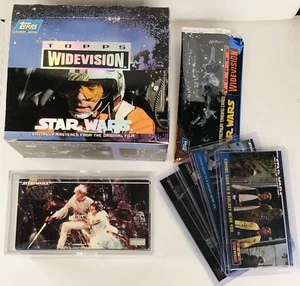 STAR WARS 1994 TRADING CARDS TOPPS WIDEVISION 1-120 w/ C4, C5 & SWP 0, 5, Case - Picture 1 of 14