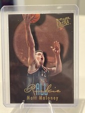 1996-97 Fleer Ultra All Rookie #9 Matt Maloney Houston Rockets