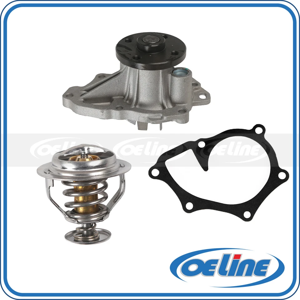 For 05-12 Toyota Camry Solara RAV4 Lexus 2.4L Water Pump w/ Thermostat Assembly  - Image 1 of 4