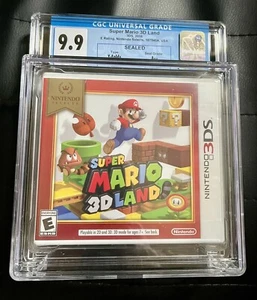 Super Mario 3d Land 3DS 2016 Nintendo Selects CGC 9.9 - Picture 1 of 2