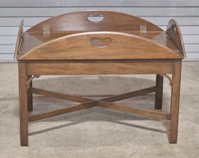 Mesa de centro Kittinger 100 aniversario mayordomo caoba Foto 1 de 4