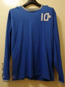 Nike Long sleeves shirt Blue Size XXL No.10 - Picture 1 of 8