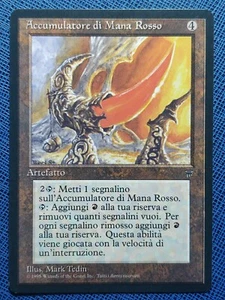 MTG 1x Red Mana Battery NM Italian Legends Magic - Picture 1 of 1