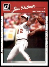 2023 Donruss Baseball Retro Base #256 Jim Palmer - Baltimore Orioles