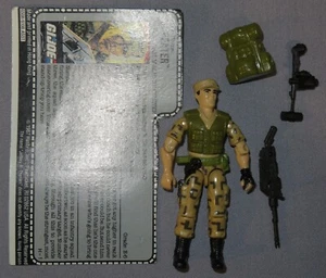 GI Joe 1988 "REPEATER" Ametralladora C9 100% completa con tarjeta de archivo ARAH g.i. - Imagen 1 de 4
