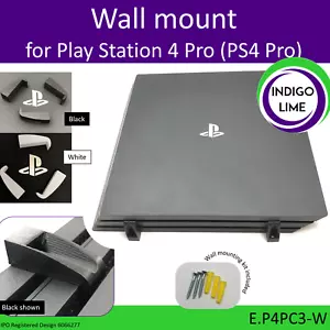 PlayStation 4 Pro (PS4 Pro) supporto staffa montaggio a parete. Made in UK da noi. - Foto 1 di 12