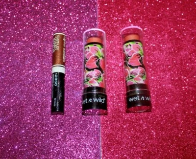 WET N WILD MEGAGLO #34765 +FANTASY MAKERS EYELINER 12850 LOT OF 3 SEALED  - Image 1 of 2