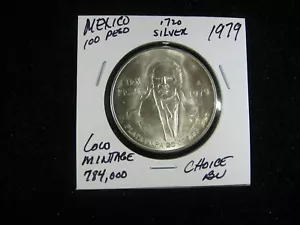 1979 MEXIKO 100 CIEN PESO AUSWAHL BU GERINGE AUFLAGE 12 MAL SELTENER ALS 1978 - Bild 1 von 2