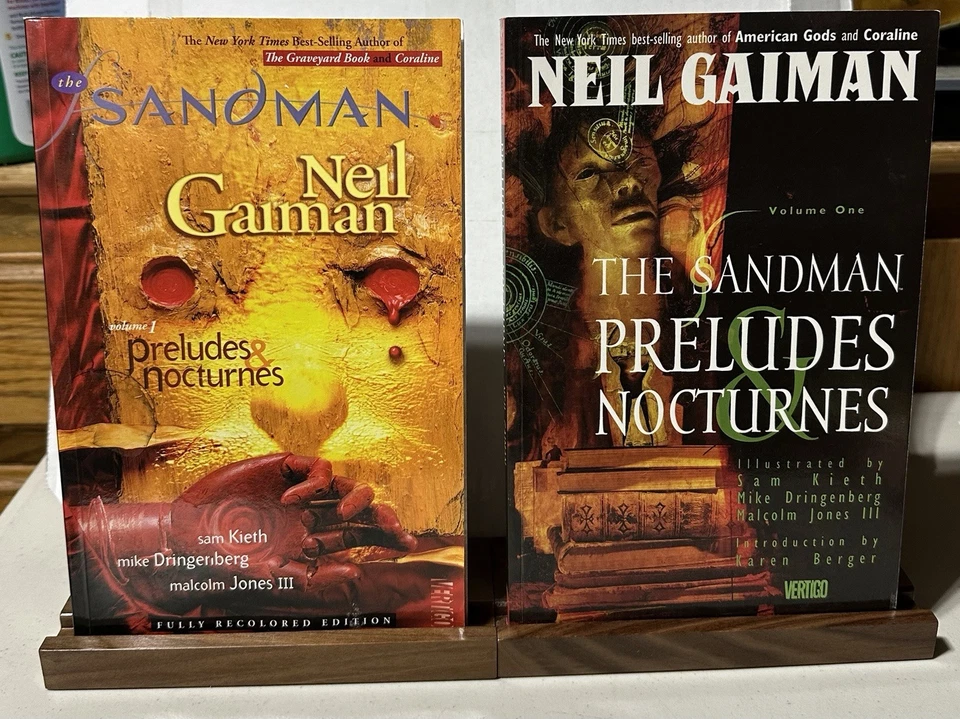 Lot of 10 Sandman Books - Volumes I thru II & IV thru X - Image 1 of 4