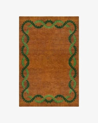 Hand-Tufted Climbing Vine ISSIMO Rug Handmade Rugs Carpets For Bedroom Aesthetic - Image 1 of 4